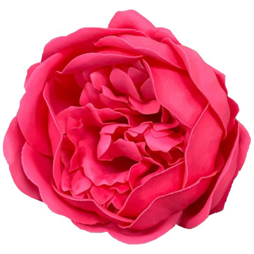 Fleur de savon Pivoine parfumée couleur rose (à l'unité)