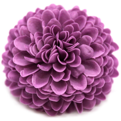 Bouquet fleur de savon Chrysanthème ping-pong...