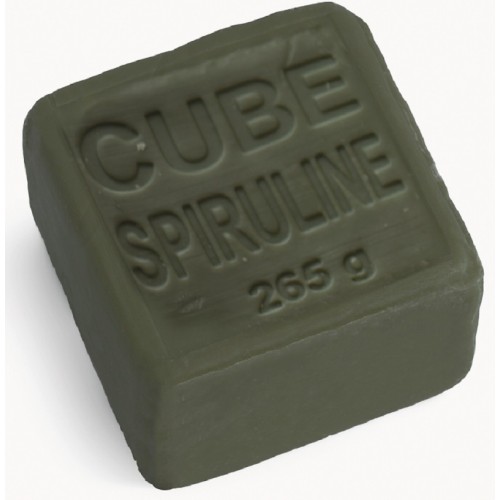Savon Cube Spiruline micro-algue et huile d’olive - Nourrir la peau.